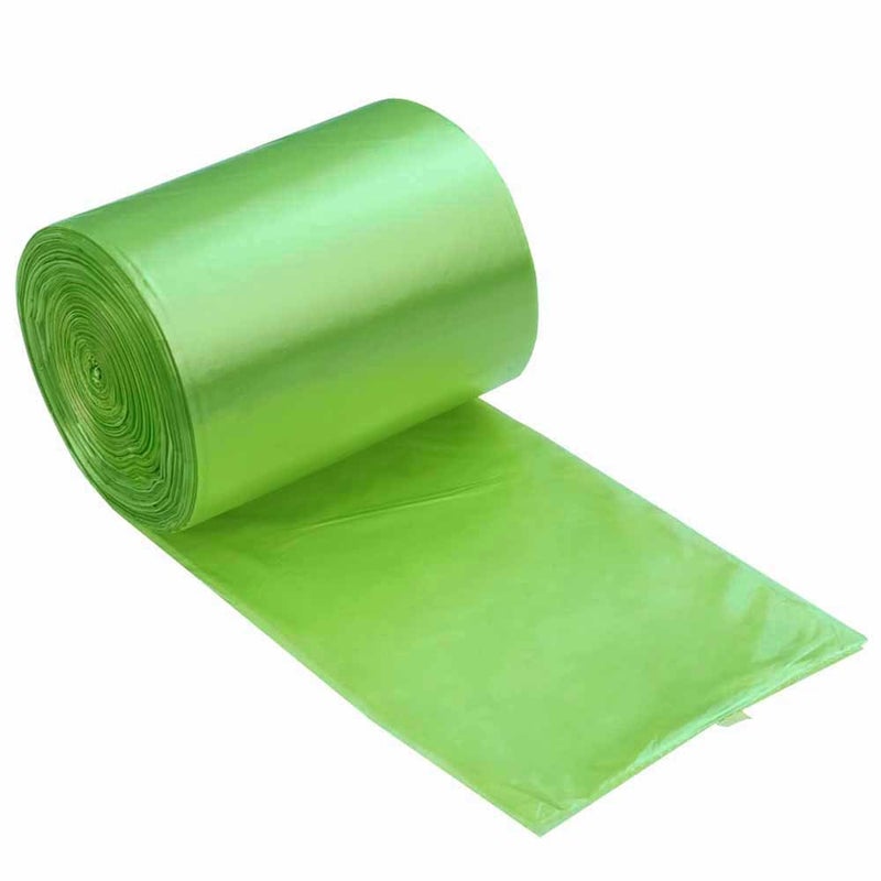 Kekow 3 Gallon Small Garbage Bags, Green, 125 Counts - Image 1